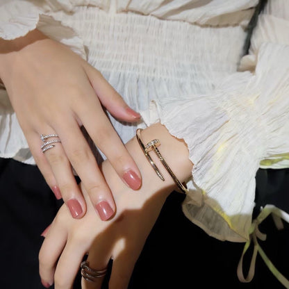 [Noble Aura jewelry]JUSTE BRACELET 3.5MM DIAMONDS