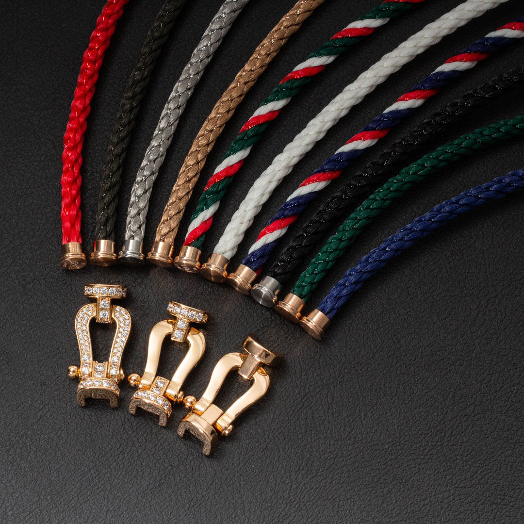 [Noble Aura jewelry]FORCE LARGE HORSESHOE NO DIAMOND BRACELET GOLD