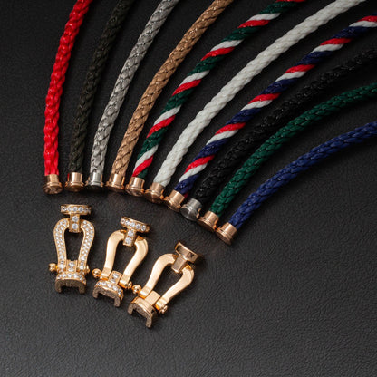 [Noble Aura jewelry]FORCE LARGE HORSESHOE NO DIAMOND BRACELET GOLD