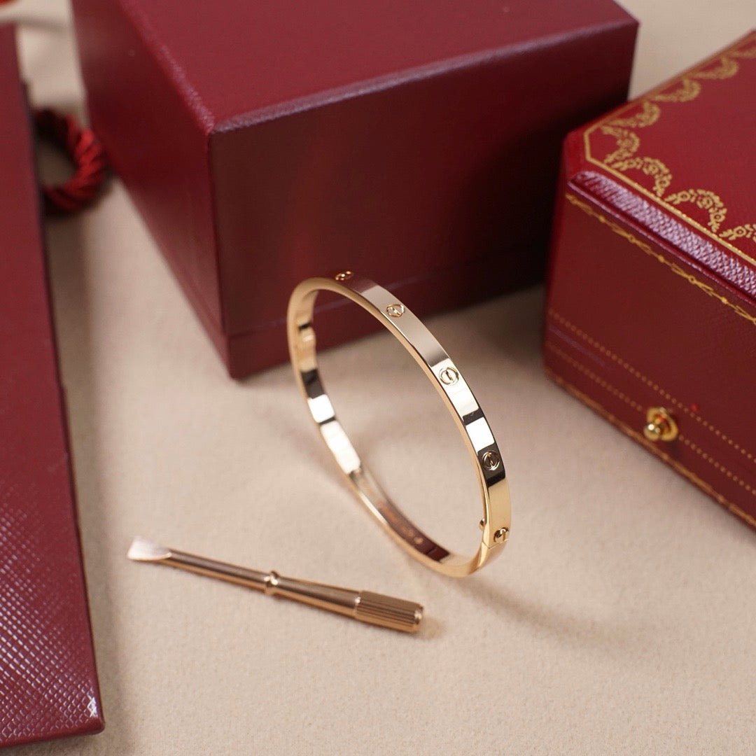 [Noble Aura jewelry]LOVE BRACELET 3.65MM NO DIAMONDS