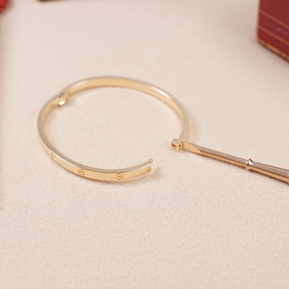 [Noble Aura jewelry]LOVE BRACELET 3.65MM NO DIAMONDS
