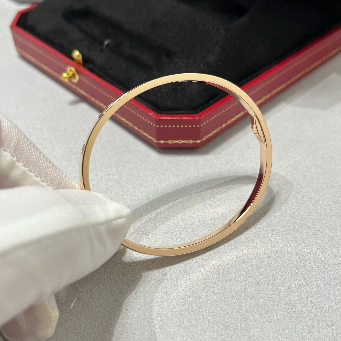 [Noble Aura jewelry]LOVE BRACELET 3.65MM 6 DIAMONDS