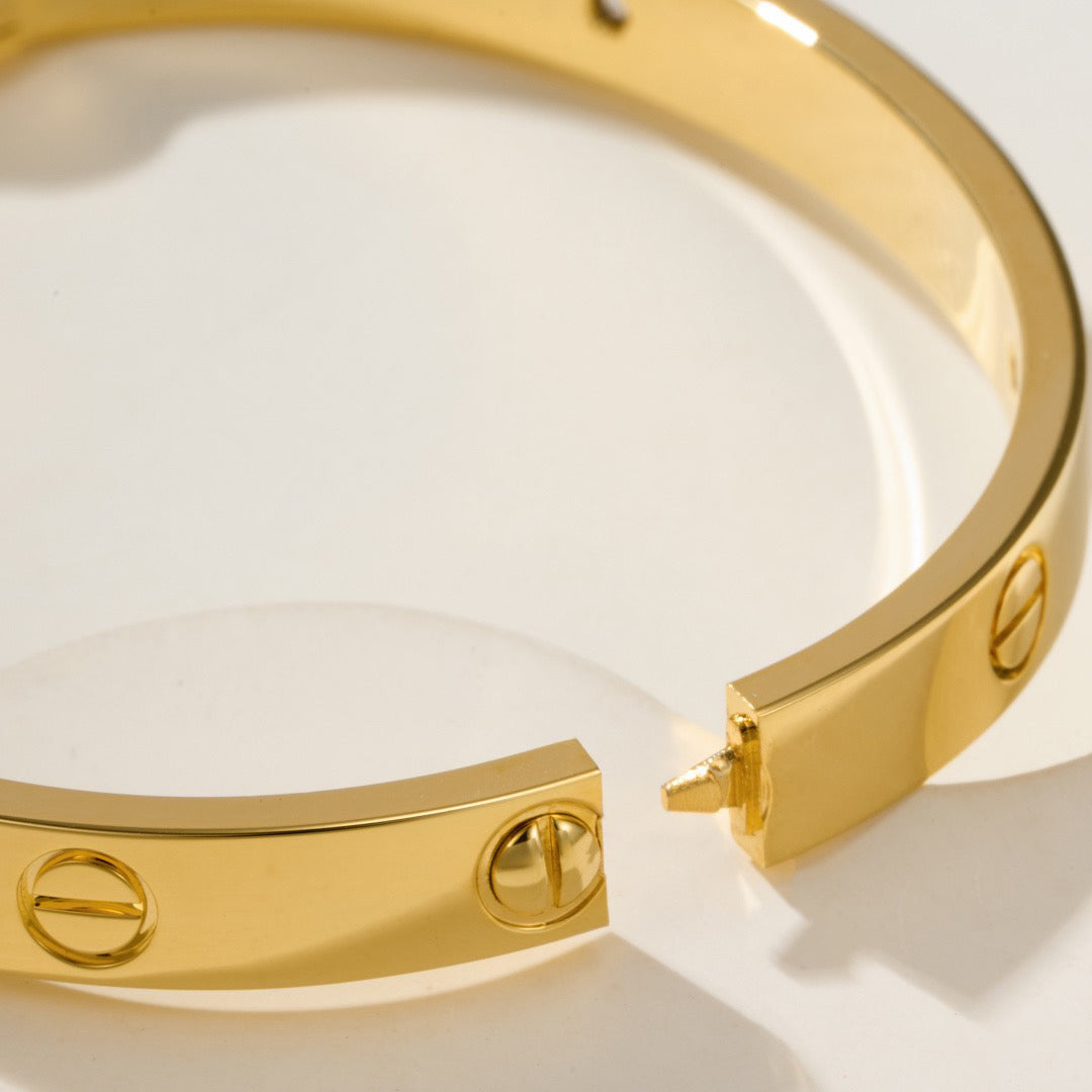 [Noble Aura jewelry]LOVE BRACELET 6.1MM 4 DIAMONDS