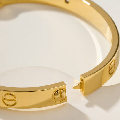 [Noble Aura jewelry]LOVE BRACELET 6.1MM 4 DIAMONDS