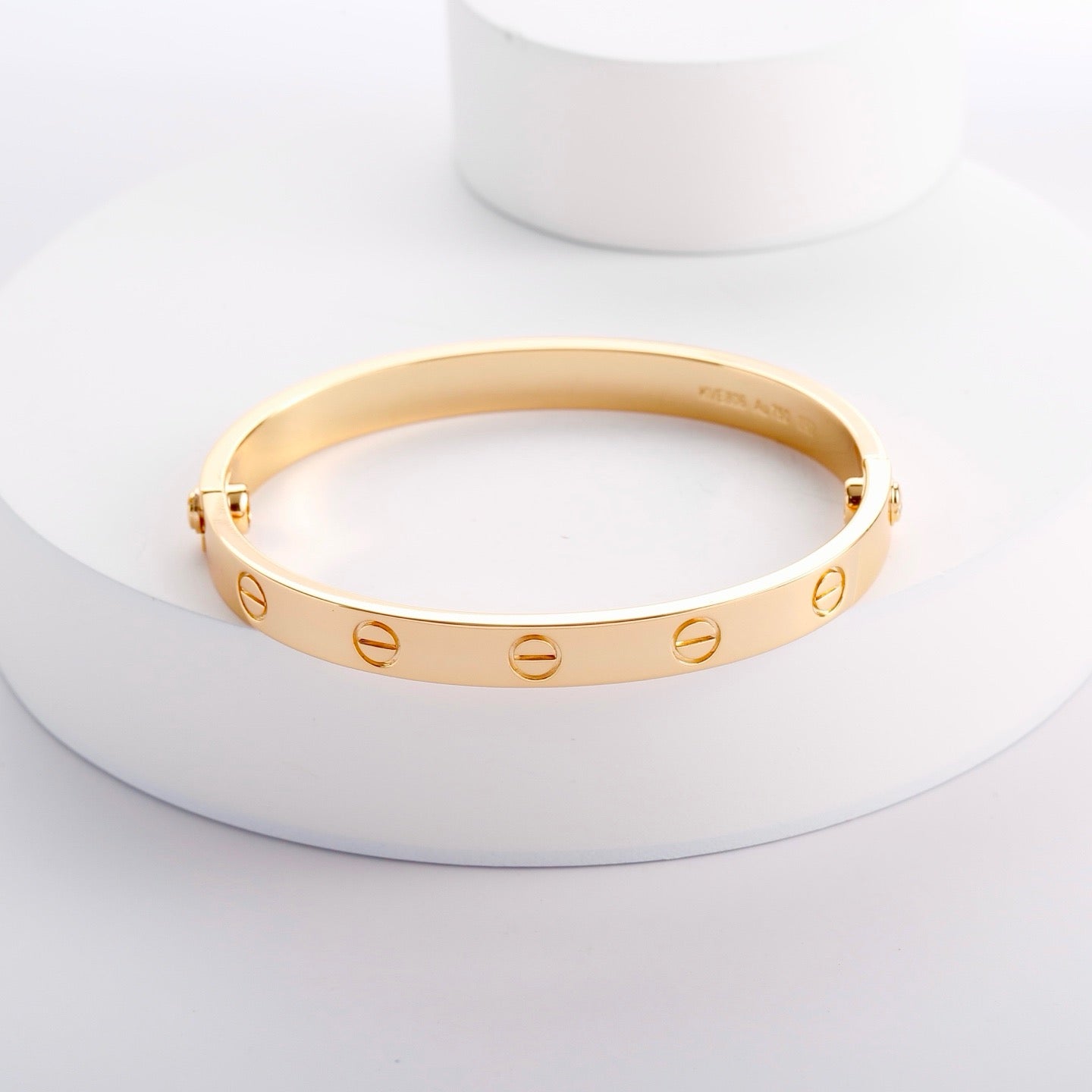 [Noble Aura jewelry]LOVE BRACELET 6.1MM NO DIAMONDS