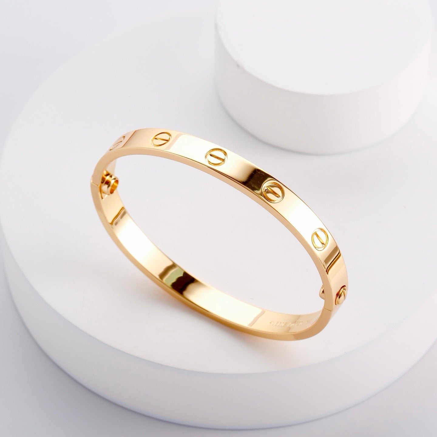[Noble Aura jewelry]LOVE BRACELET 6.1MM NO DIAMONDS