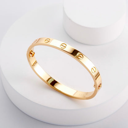 [Noble Aura jewelry]LOVE BRACELET 6.1MM NO DIAMONDS