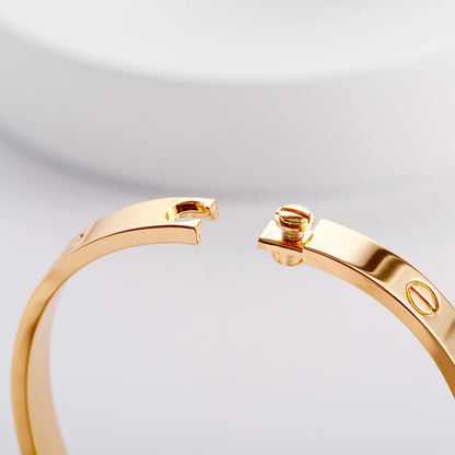 [Noble Aura jewelry]LOVE BRACELET 6.1MM NO DIAMONDS