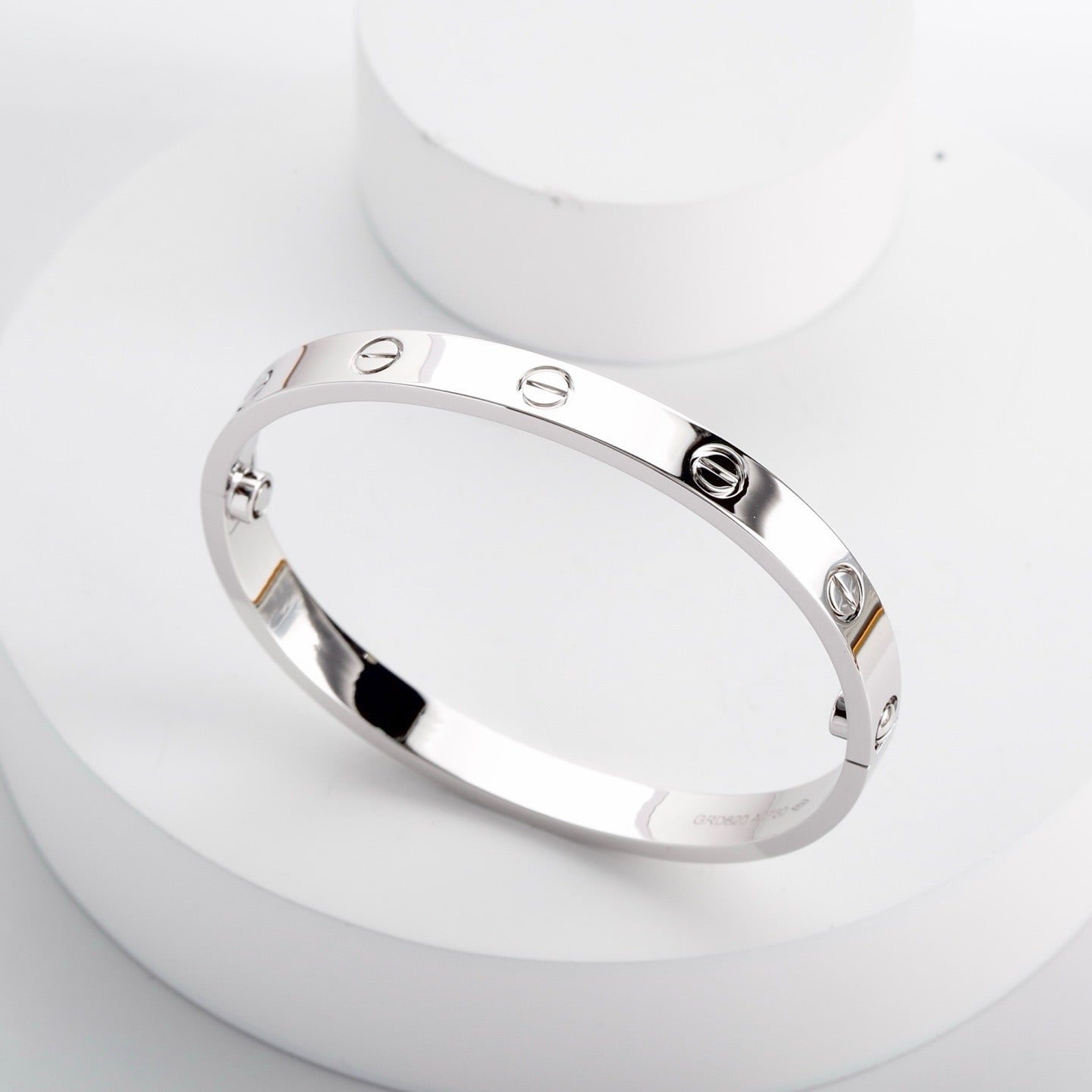 [Noble Aura jewelry]LOVE BRACELET 6.1MM NO DIAMONDS