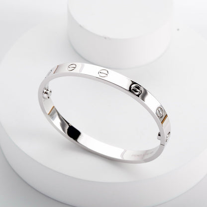 [Noble Aura jewelry]LOVE BRACELET 6.1MM NO DIAMONDS