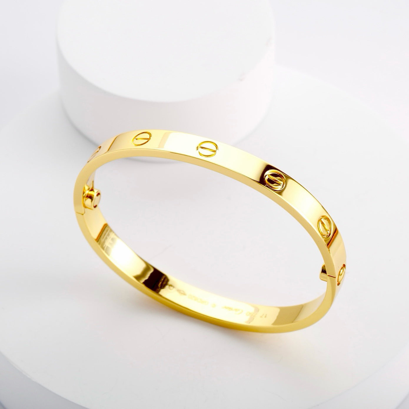 [Noble Aura jewelry]LOVE BRACELET 6.1MM NO DIAMONDS