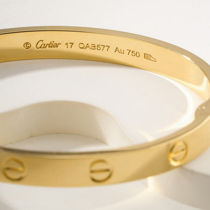 [Noble Aura jewelry]LOVE BRACELET 6.1MM NO DIAMONDS