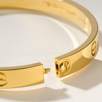 [Noble Aura jewelry]LOVE BRACELET 6.1MM NO DIAMONDS