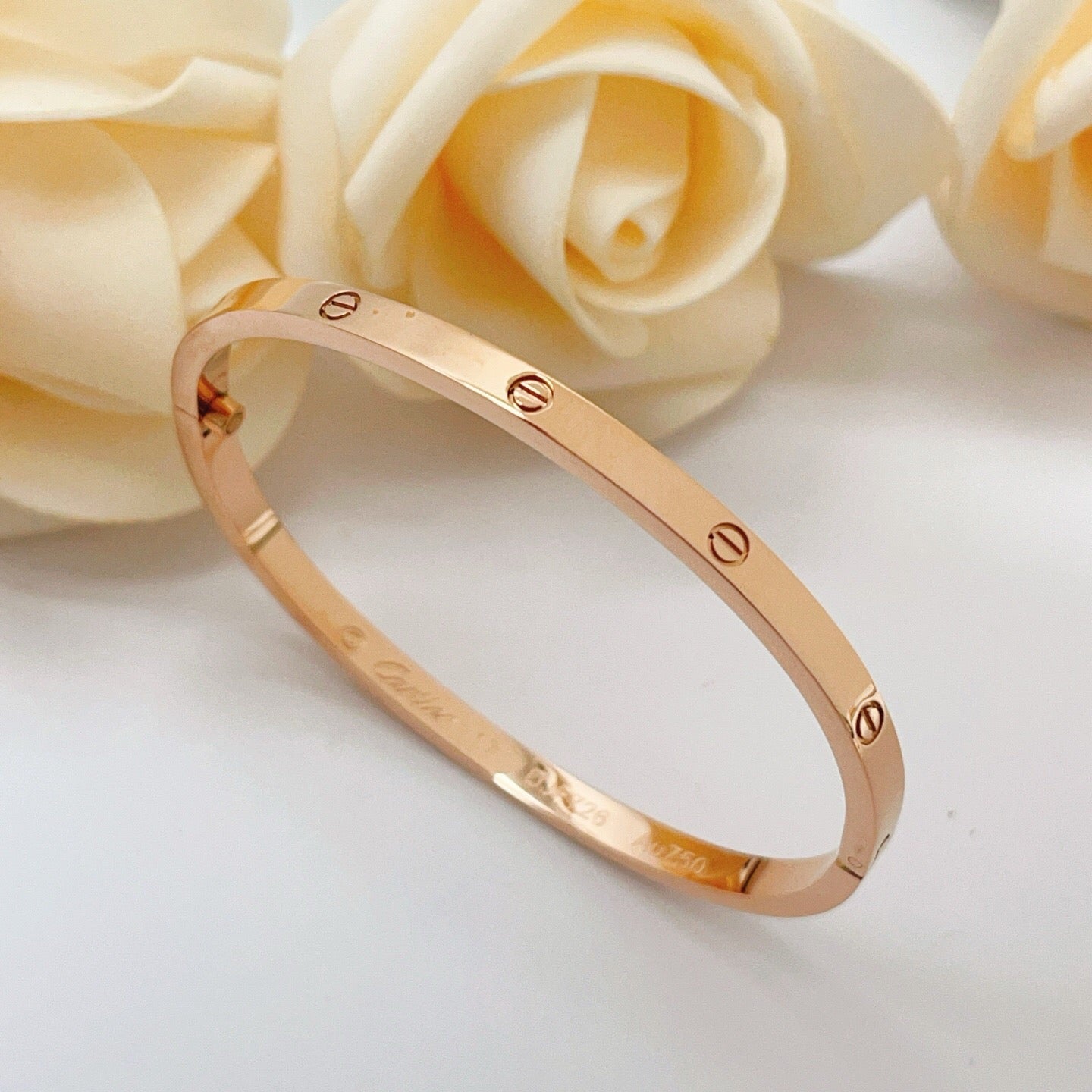 [Noble Aura jewelry]LOVE BRACELET 3.65MM NO DIAMONDS