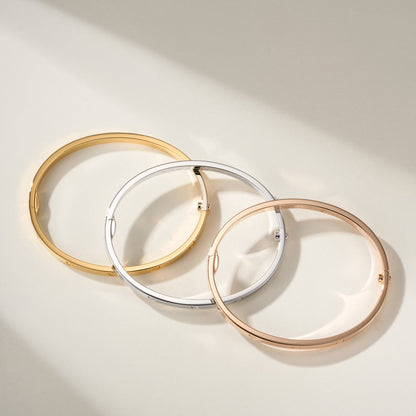 [Noble Aura jewelry]LOVE BRACELET 3.65MM 6 DIAMONDS