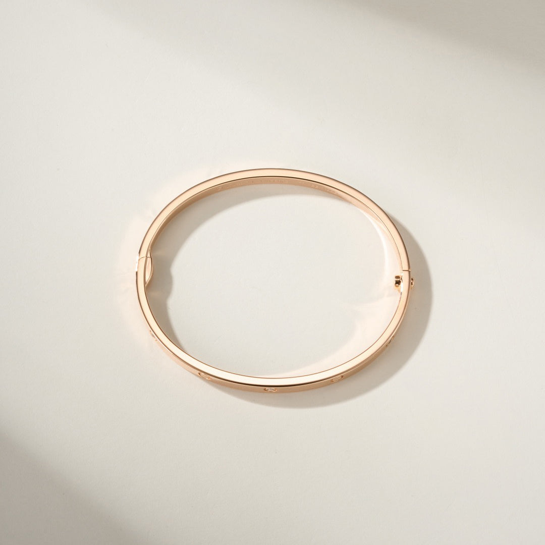 [Noble Aura jewelry]LOVE BRACELET 3.65MM 6 DIAMONDS