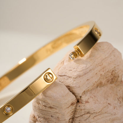 [Noble Aura jewelry]LOVE BRACELET 3.65MM 6 DIAMONDS