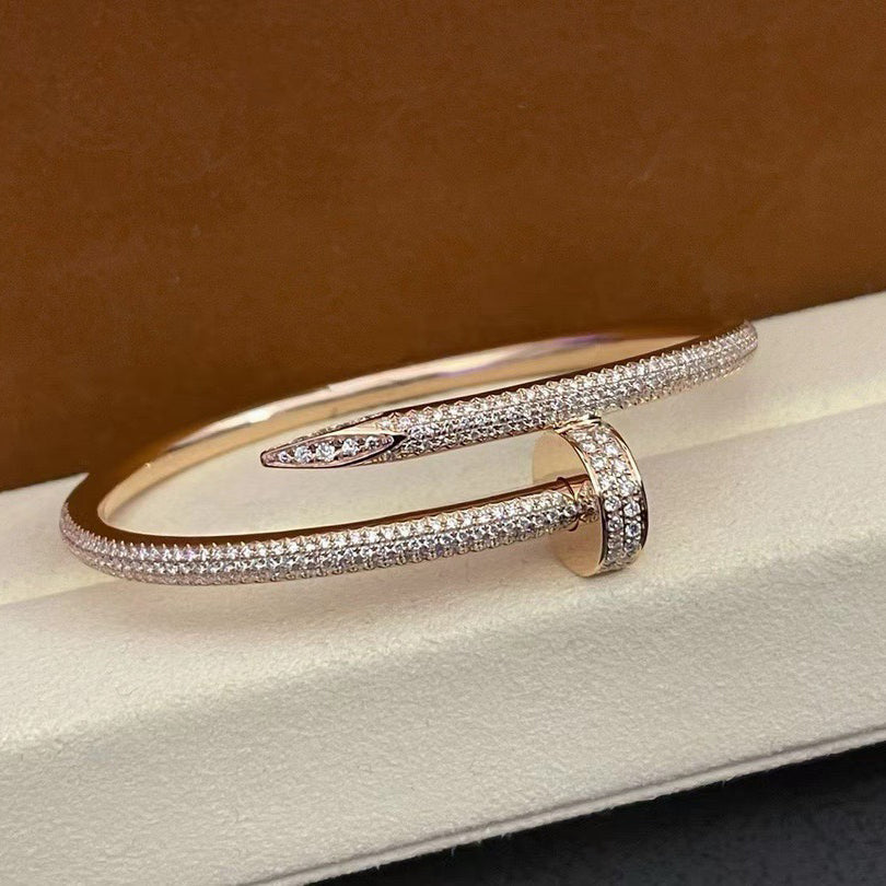 [Noble Aura jewelry]JUSTE BRACELET 3.5MM ALL DIAMONDS