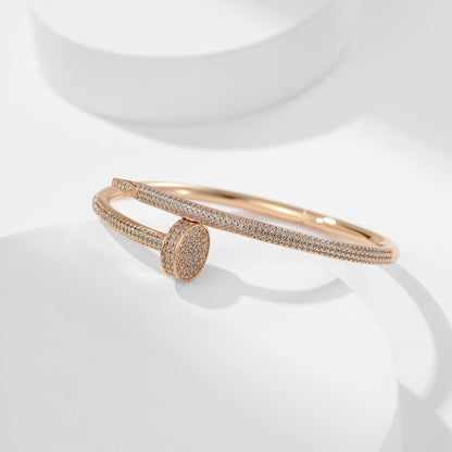 [Noble Aura jewelry]JUSTE BRACELET 3.5MM ALL DIAMONDS