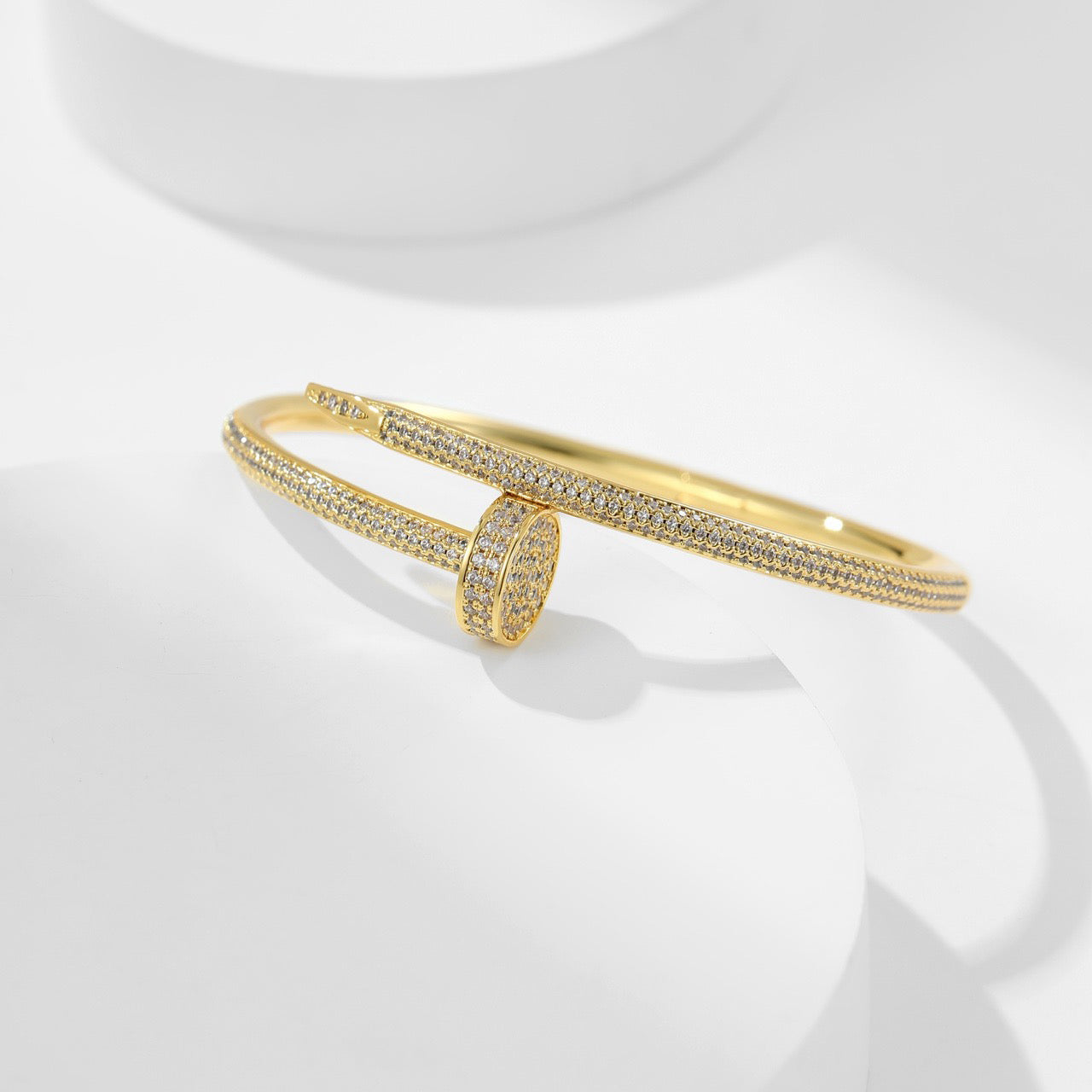 [Noble Aura jewelry]JUSTE BRACELET 3.5MM ALL DIAMONDS