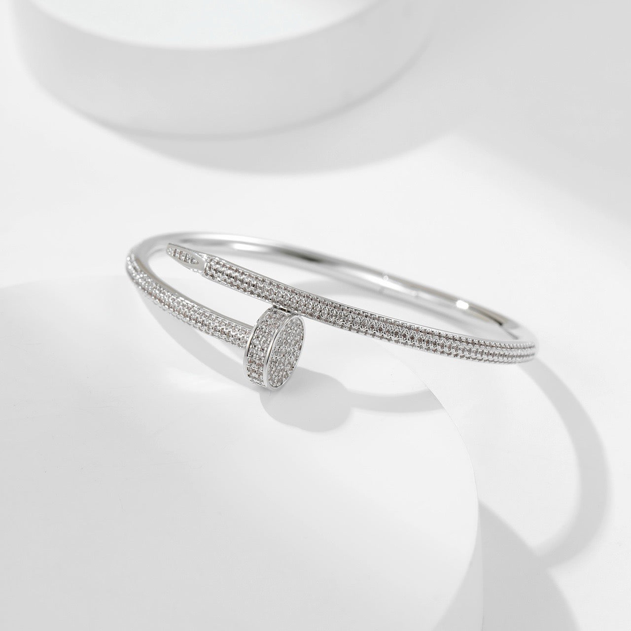 [Noble Aura jewelry]JUSTE BRACELET 3.5MM ALL DIAMONDS
