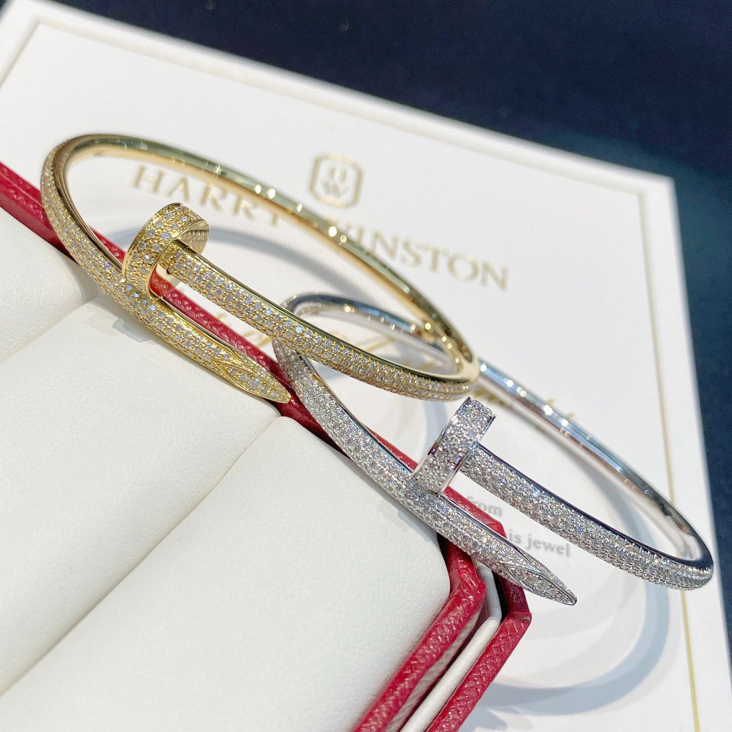 [Noble Aura jewelry]JUSTE BRACELET 3.5MM ALL DIAMONDS