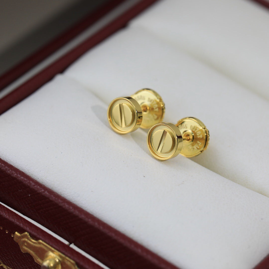 [Noble Aura jewelry]LOVE EARRINGS 7.2MM