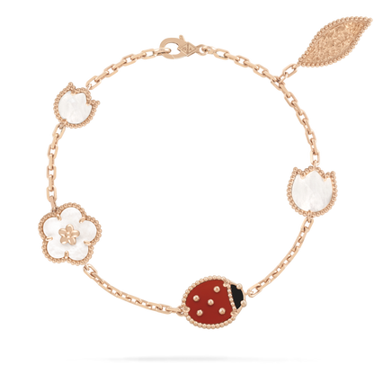 [Noble Aura jewelry]LUCKY SPRING 5 MOTIF BRACELET