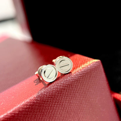 [Noble Aura jewelry]LOVE EARRINGS 7.2MM