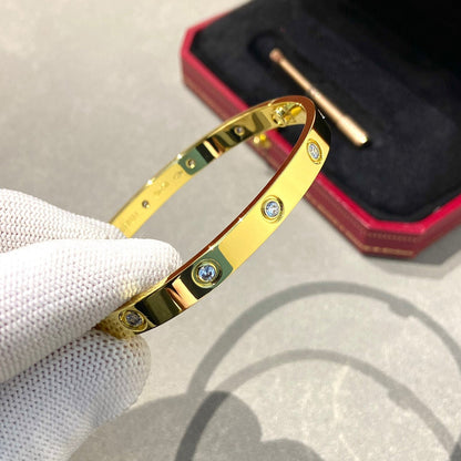 [Noble Aura jewelry]LOVE BRACELET 6.1MM 10 DIAMONDS