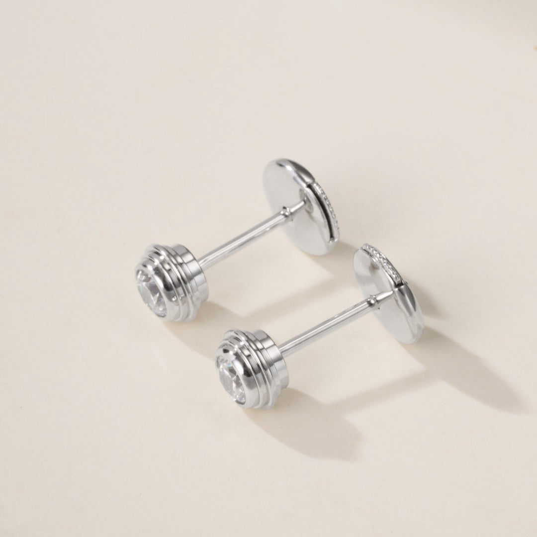 [Noble Aura jewelry]DAMOUR DIAMOND EARRINGS