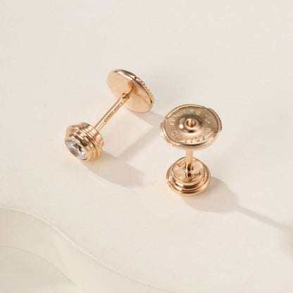 [Noble Aura jewelry]DAMOUR DIAMOND EARRINGS