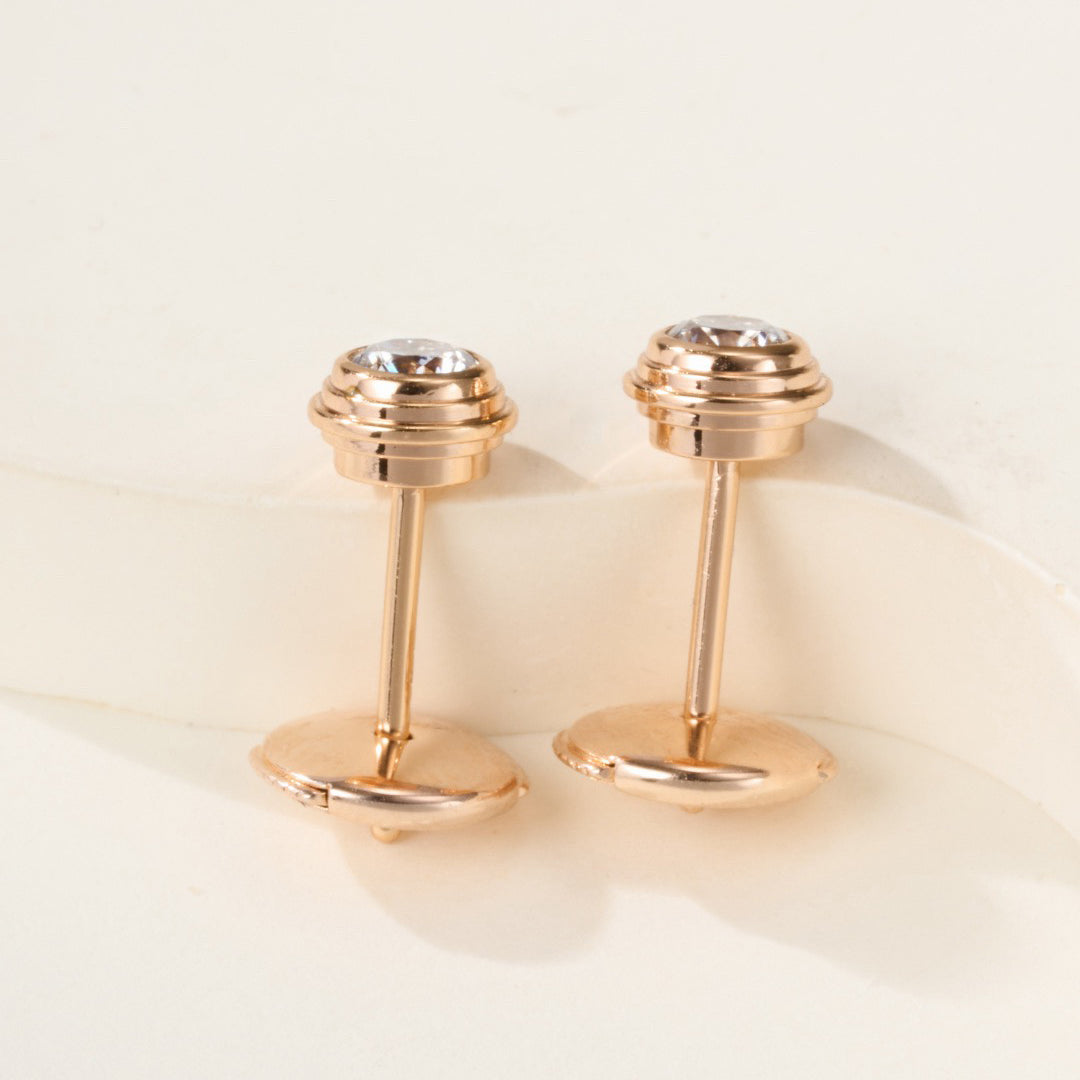 [Noble Aura jewelry]DAMOUR DIAMOND EARRINGS