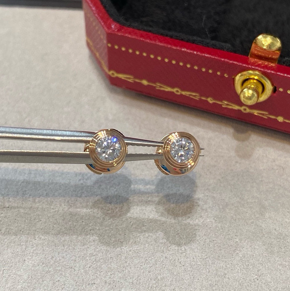 [Noble Aura jewelry]DAMOUR DIAMOND EARRINGS