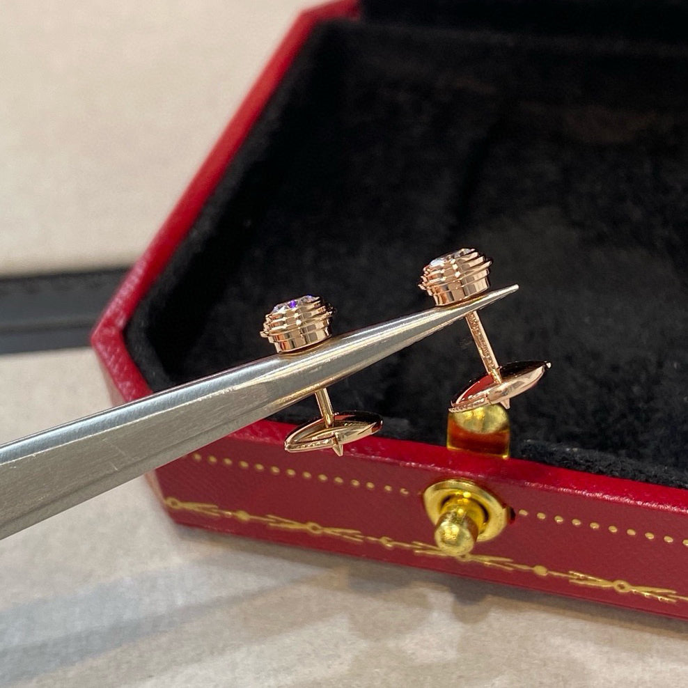[Noble Aura jewelry]DAMOUR DIAMOND EARRINGS
