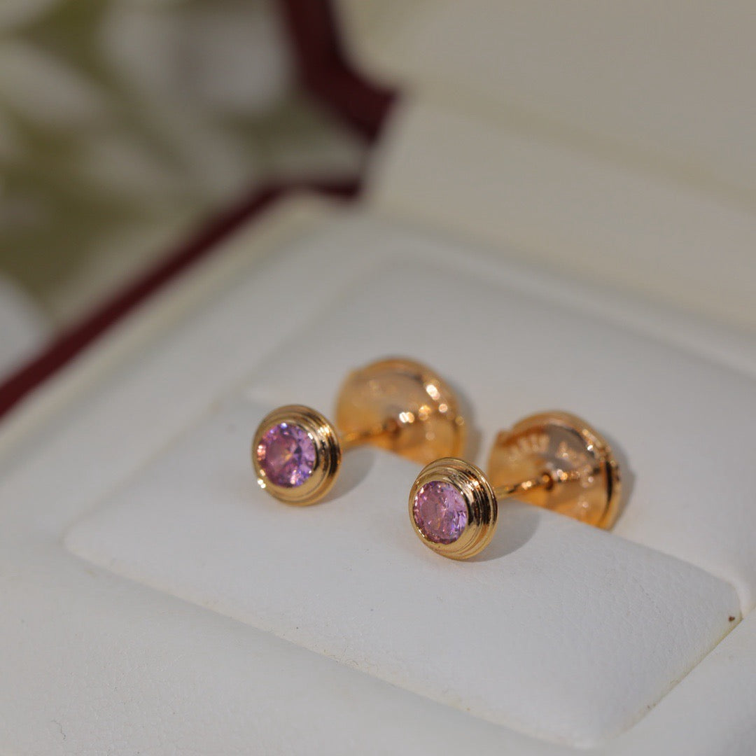 [Noble Aura jewelry]DAMOUR PING DIAMOND EARRINGS