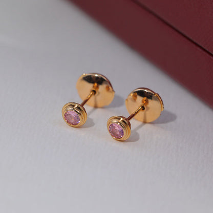 [Noble Aura jewelry]DAMOUR PING DIAMOND EARRINGS