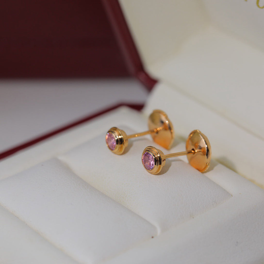[Noble Aura jewelry]DAMOUR PING DIAMOND EARRINGS