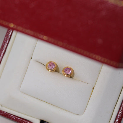 [Noble Aura jewelry]DAMOUR PING DIAMOND EARRINGS