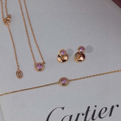 [Noble Aura jewelry]DAMOUR PING DIAMOND EARRINGS
