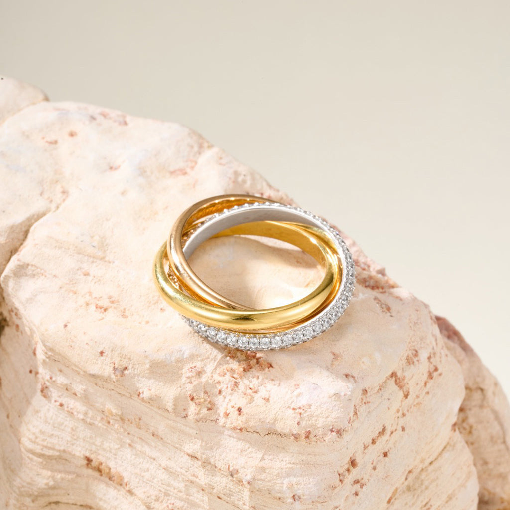 [Noble Aura jewelry]TRINITY 2.5MM RING COLLECTION