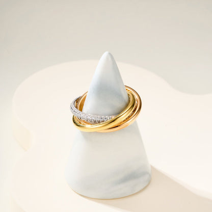 [Noble Aura jewelry]TRINITY 2.5MM RING COLLECTION