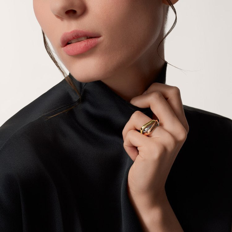 [Noble Aura jewelry]TRINITY 3.5MM CUSHION RING COLLECTION