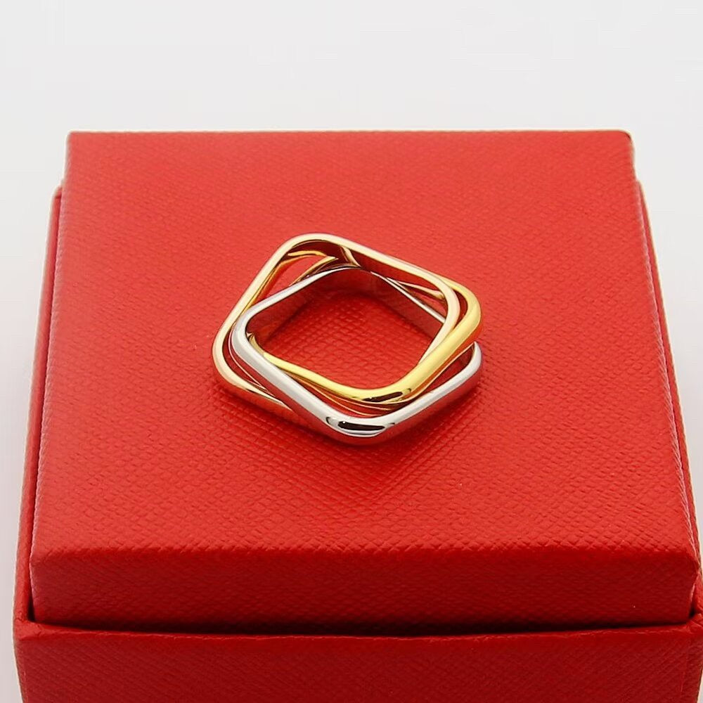 [Noble Aura jewelry]TRINITY 3.5MM CUSHION RING COLLECTION