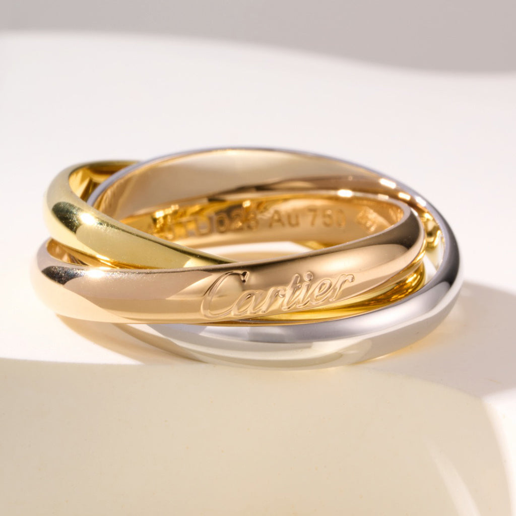 [Noble Aura jewelry]TRINITY 3.2MM RING COLLECTION