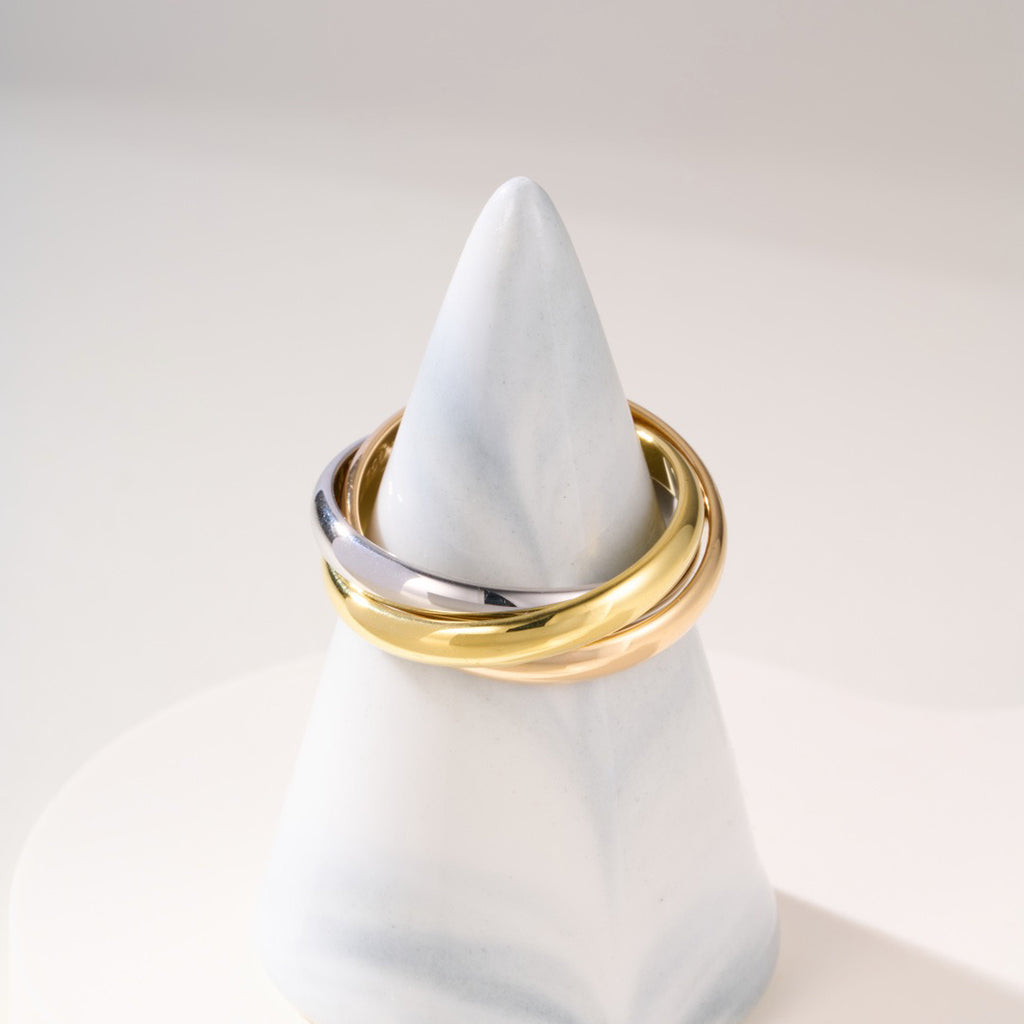 [Noble Aura jewelry]TRINITY 2.5MM RING COLLECTION