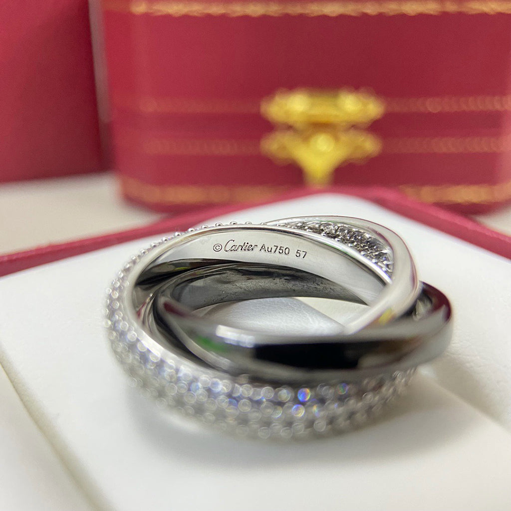 [Noble Aura jewelry]TRINITY 3.2MM RING BLACK CERAMIC
