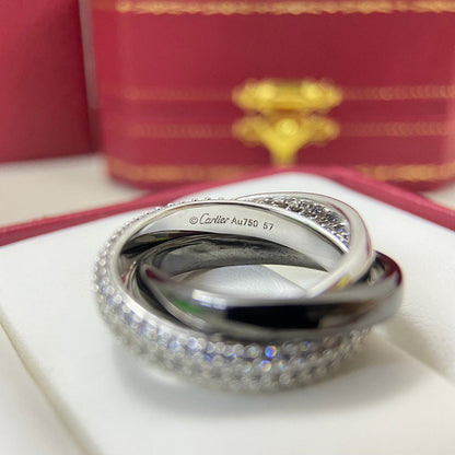 [Noble Aura jewelry]TRINITY 3.2MM RING BLACK CERAMIC