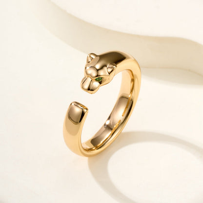 [Noble Aura jewelry]PANTHERE NO DIAMOND SMALL RING