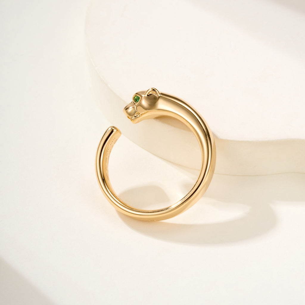 [Noble Aura jewelry]PANTHERE NO DIAMOND SMALL RING